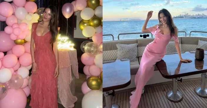 谷愛凌晒22歲慶生照  低胸晚裝盡展性感美態