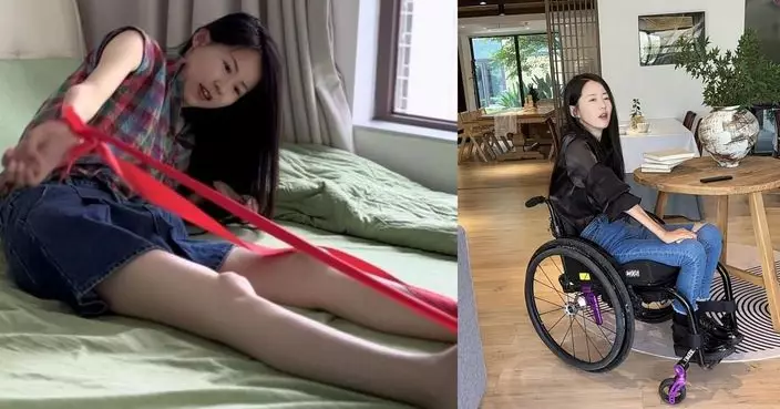 遇車禍半身癱瘓 新疆女大生「拉繩復建」苦練成運動員將戰全國賽