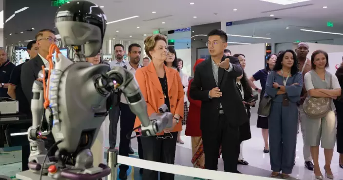 金磚銀行行長羅塞芙訪商湯科技 讚AI技術推動可持續發展