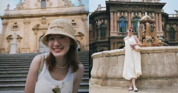 蔣家旻結婚一周年甜蜜遊歐 意國西班牙浪漫度「紙婚」