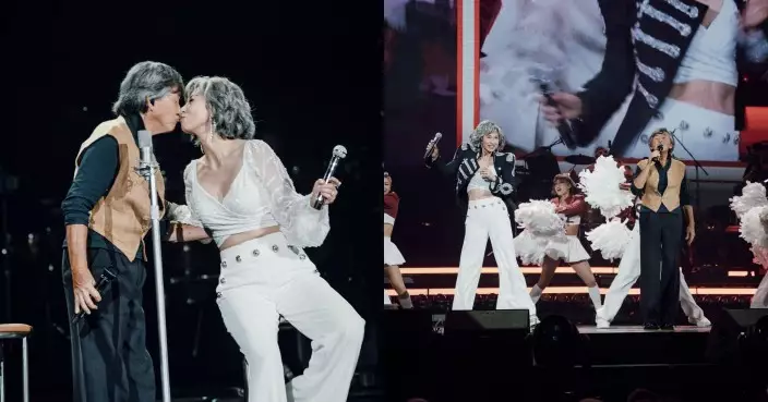 林子祥葉蒨文演唱會2025｜Sally晒馬甲線狂跳13分鐘 阿Lam唱《海闊天空》感觸落淚