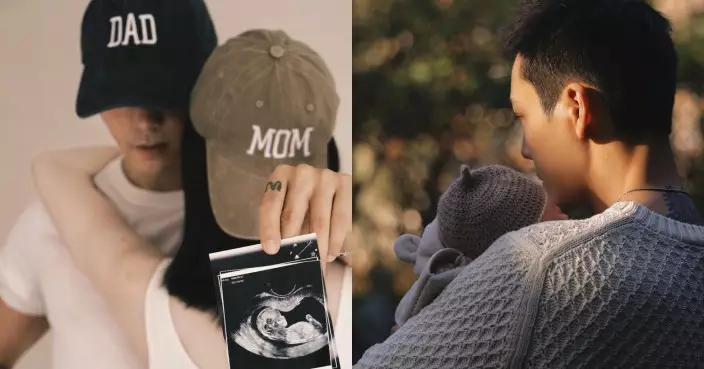 陳偉霆無預警宣布做老竇  與何穗哂BB照報喜