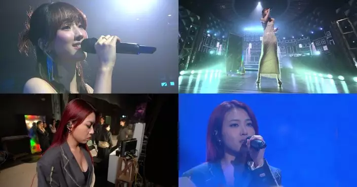 聲秀｜甄敏芳緊身透視長裙大晒長腿+美背演唱《山林道》周智敏深情演唱《我本人》獲大讚聲線夠靚