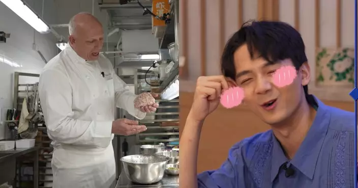 美食新聞報道｜ 德籍廚師泡製德式「獅子頭」施焯日沉醉日本黑鮑狂派表情包