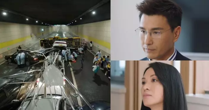 巨塔之后｜陳煒陳展鵬化身「復仇者聯盟」  隧道10車連環相撞堪比電影級數大場面