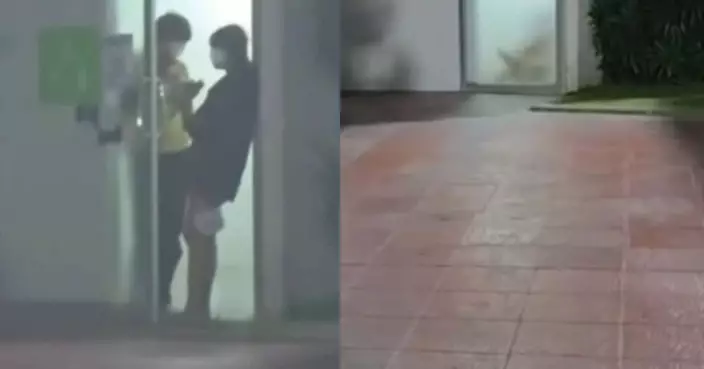 泰情侶無障礙公廁上演「活春宮」 半透明門板難擋春光全被看光！