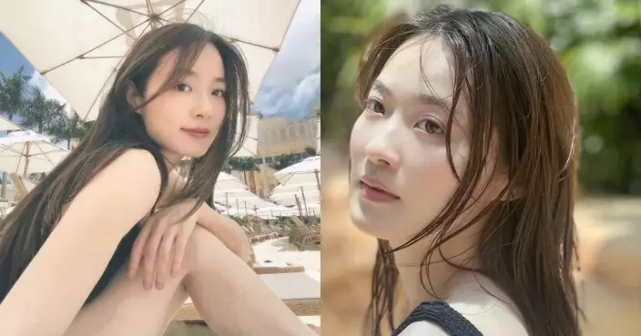 蔡潔罕晒水著照獲讚「靚到過分」 眼利網民發現一個部位有紋身？