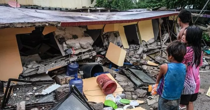 菲律賓中部6.9級地震增至最少60死 暫無中國公民傷亡報告