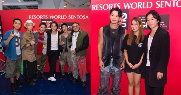 鄭伊健帶黃淑蔓新加坡演唱 NWB出道十年興奮衝出香港