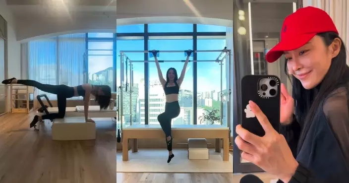 張曦雯落力練普拉提 令身材煥然一新兼自信飆升