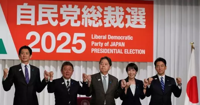 日本自民黨總裁選舉　共同社：小泉進次郎及高市早苗暫時領先