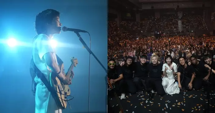 竇靖童世巡尾站破例encore 翻唱王菲《暗湧》全場起哄