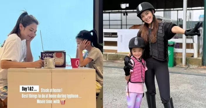 陳展鵬6歲囡囡升讀IB名校返得好開心 單文柔安排一系列活動陪小豬比過充實假期
