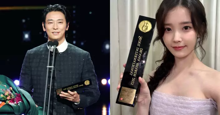 IU再次獲最佳女主角獎 朱智勛今年第三度成視帝
