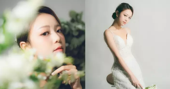 TVB小花胡敏芝放下「妹妹」造型變性感淑女 竟惹網民誤會閃婚？