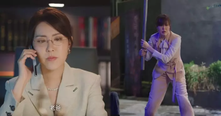 巨塔之后｜劉佩玥眼鏡娘律師造型獲讚「氣質封神」 擸鐵桶+咆吼功擊退兩大急色流氓霸氣滿瀉