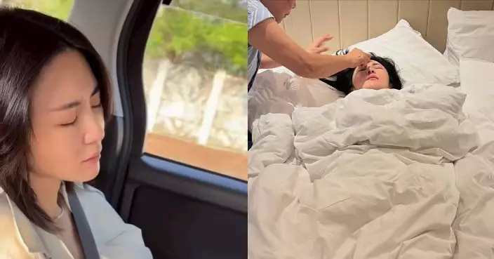 裕美深圳過中秋出事 疑食物中毒緊急送院