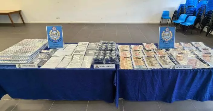 警新界北打擊三合會犯罪活動 拘85人涉洗黑錢及非法賭場等