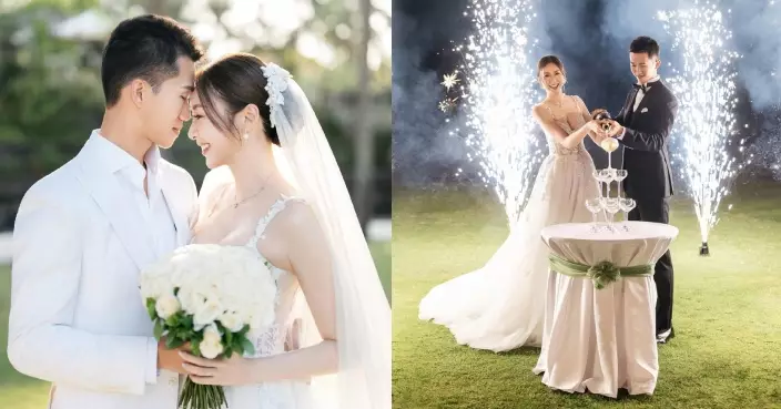 莊鍶敏公開唯美婚照 DeepV婚紗上陣大騷「Big」爆身材