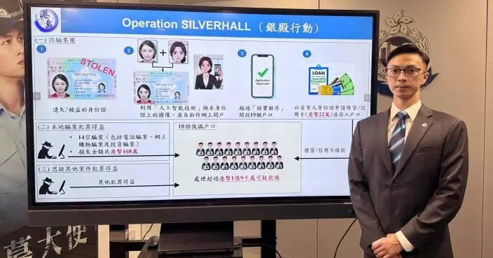 犯罪集團將報失身份證以AI換臉再開戶洗黑錢1.9億　警拘22人