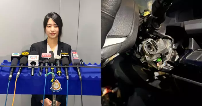 警方搗破黑社會團偷車夥拘6人 檢牛肉刀鐵筆等攻擊性武器