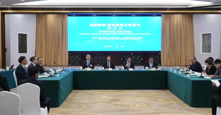 外交公署率外國駐港領團商界訪新疆 舉行新港交流合作推介會