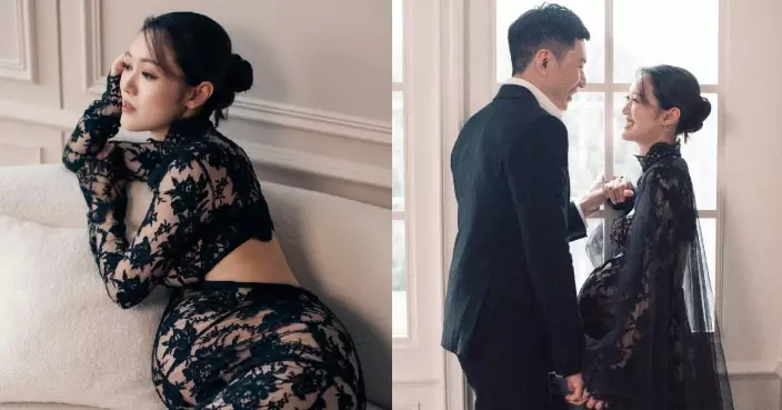 張寶兒晒超性感大肚寫真賀34歲生日 與袁偉豪相視而笑甜蜜又溫馨