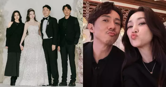 與張繼聰襯到絕出席徐浩曾樂彤婚宴 謝安琪晒夫妻合照放閃