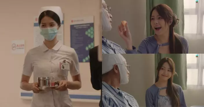 金式森林｜陳曉華化身護士探郭晉安獲讚養眼 莊子璇餵Daddy食橙夠晒嬌嗲融化網民