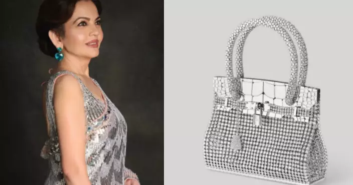 印度首富夫人騷1553萬全球最貴愛馬仕包 閃爆派對