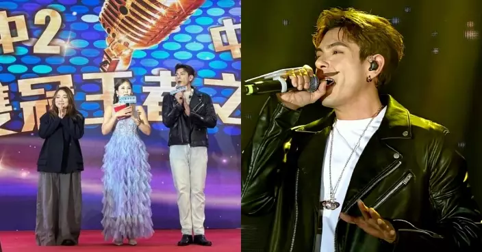 孖黄博為《中2中3雙冠軍之夜》表演 古淖文獲提早慶生 生日歌響遍場館