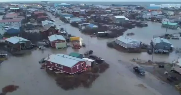 美國阿拉斯加州多地洪災 逾2000人流離失所