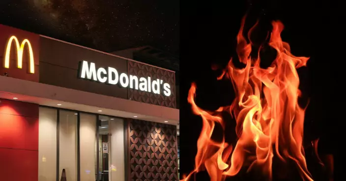 美麥當勞遭狂徒點汽油 顧客見義勇為壓制阻止災難