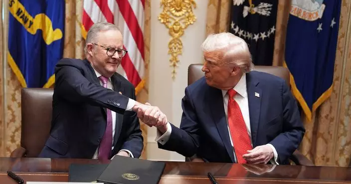 特朗普與阿爾巴內塞簽署關鍵礦物協議 以擺脫對中國稀土依賴