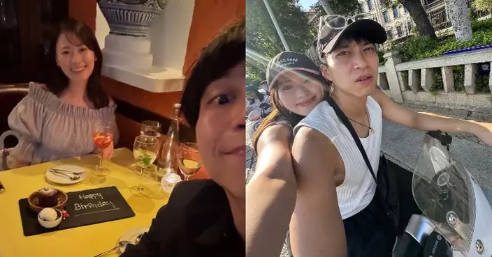 吳業坤帶太太外出慶祝31歲生日 浜口愛子分享老婆視覺甜到漏