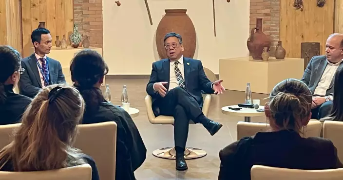 丘應樺轉訪格魯吉亞 出席國際論壇晤當地工商界代表