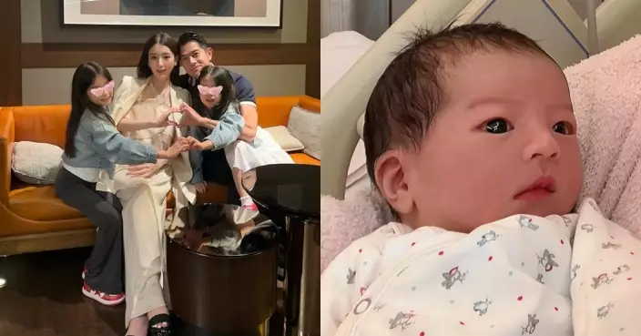 郭富城宣布第三胎囡囡已出世 開心晒BB相：我是全世界最幸運的男士