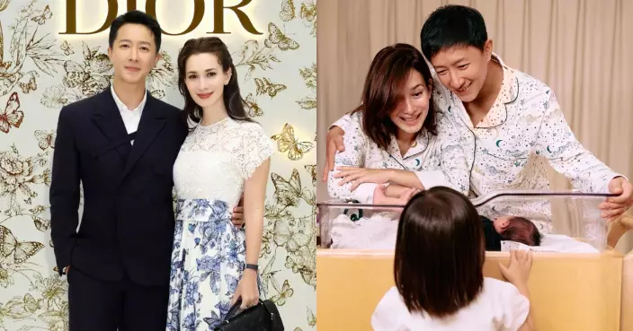 韓庚盧靖姍宣布二胎囝囝出世 晒一家四口合照勁溫馨