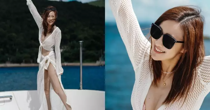 朱智賢捉緊夏天尾巴 出海晒性感泳衣照展驕人身材