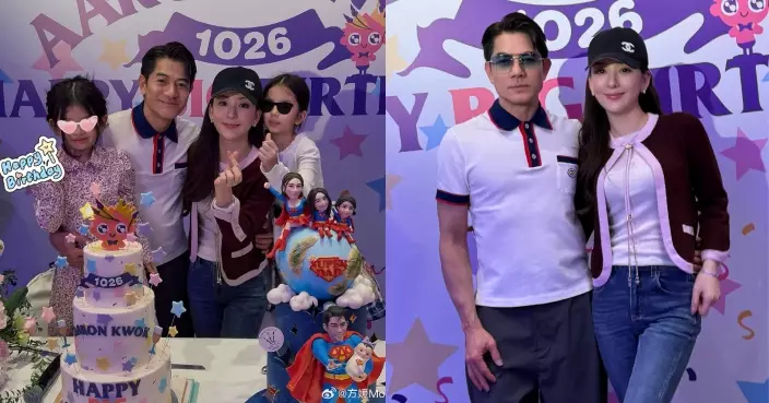 郭富城「登六」開P慶祝 方媛產後4日極速「出關」狀態Fit爆