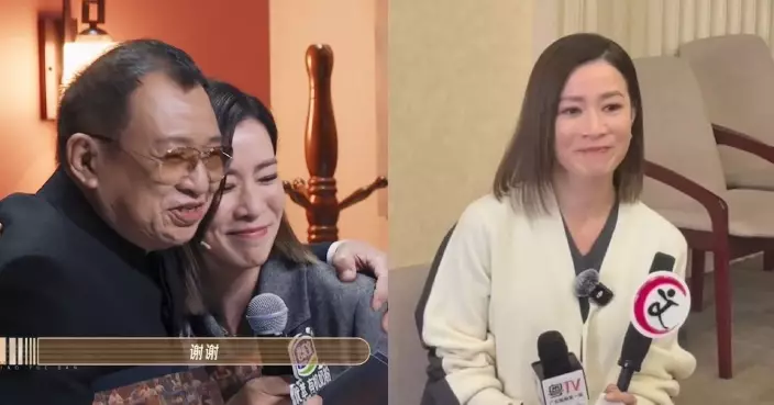 許紹雄離世｜佘詩曼公開悼念契爺 強忍淚水哽咽道：老竇，我會想你的