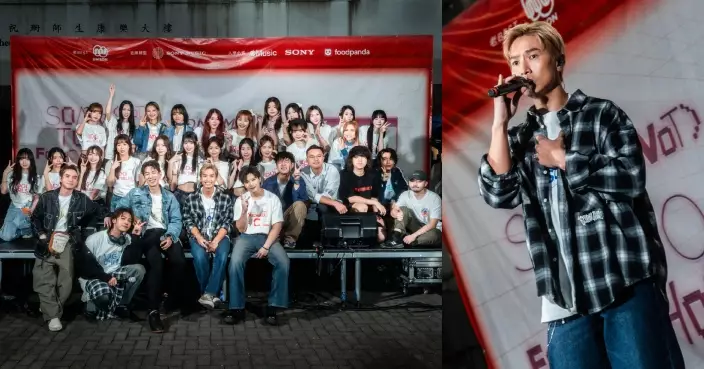 陳柏宇率Sony Music歌手闖入中大 自爆染金頭髮為鋪路爭奪男金