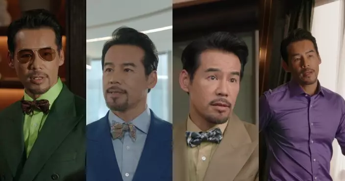 金式森林｜徐榮「四色系多巴胺西裝」惹關注 網民封「彩虹版喪鐘哥」