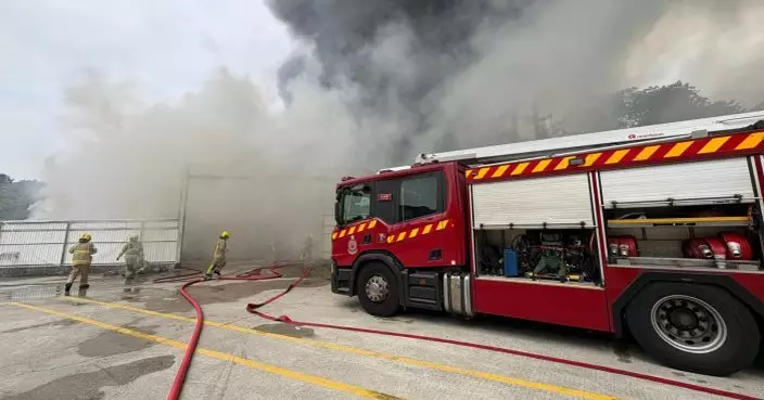 麒麟村貨倉三級火受包圍　33人需疏散暫無受傷報告
