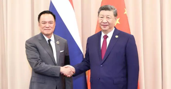 習近平晤泰總理阿努廷 稱兩國要加強打擊網賭電詐等跨境犯罪