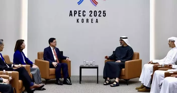 李家超與阿聯酋阿布扎比王儲會面 冀促成香港與海合會達成自貿協議