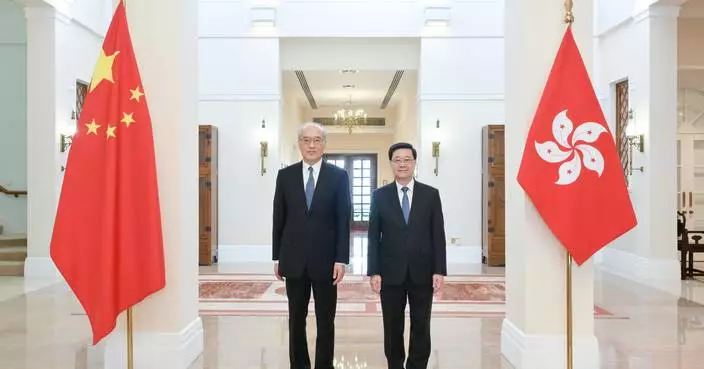 李家超與最高人民法院院長張軍會面　感謝支持律政司工作