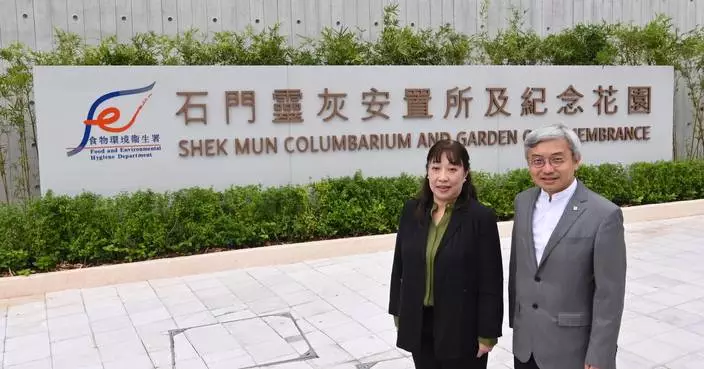 沙田石門靈灰安置所及紀念花園啟用 將全面實施「無煙拜祭」
