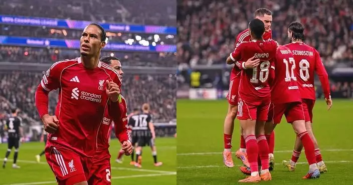 利物浦歐聯反勝法蘭克福　終止在各項賽事四連敗頹勢