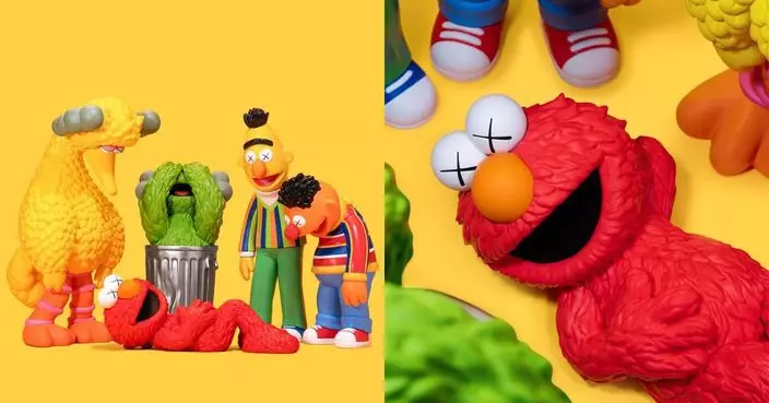 KAWS &#038; 芝麻街全球限定公仔限量預購 10月16日DDT Store獨家預訂 其他珍藏維港海上大巡遊10.25起現場開售